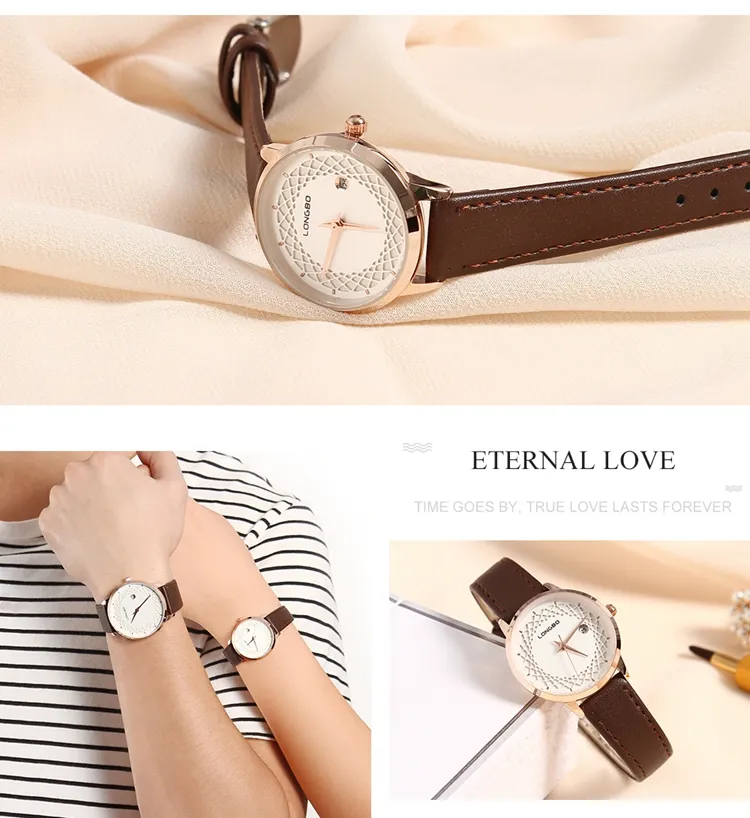 LONGBO Couple Watch 7355