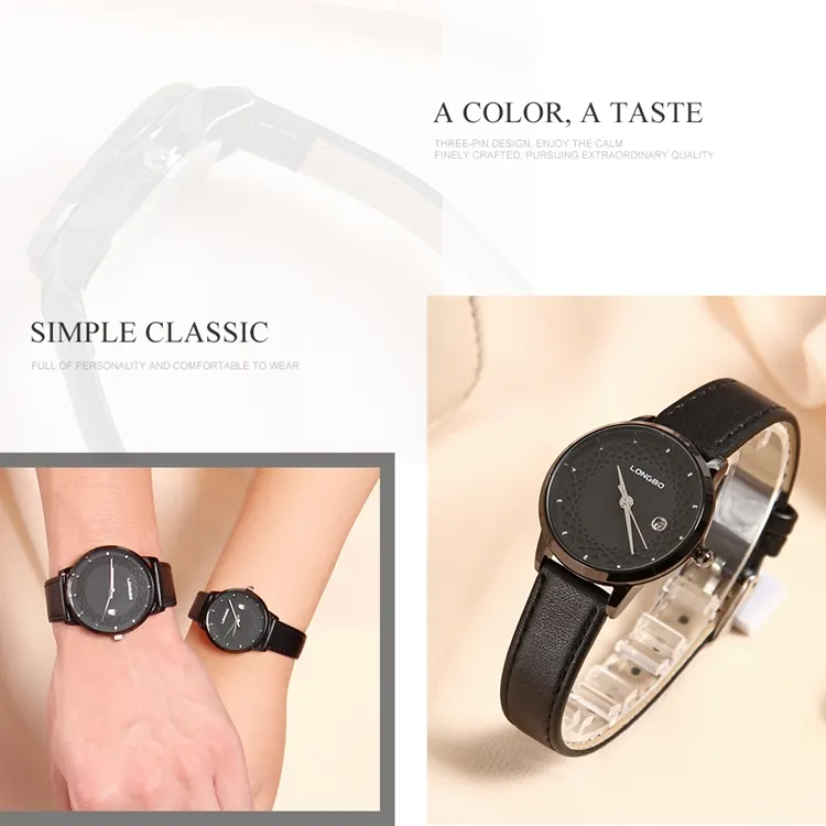 LONGBO Couple Watch 7355