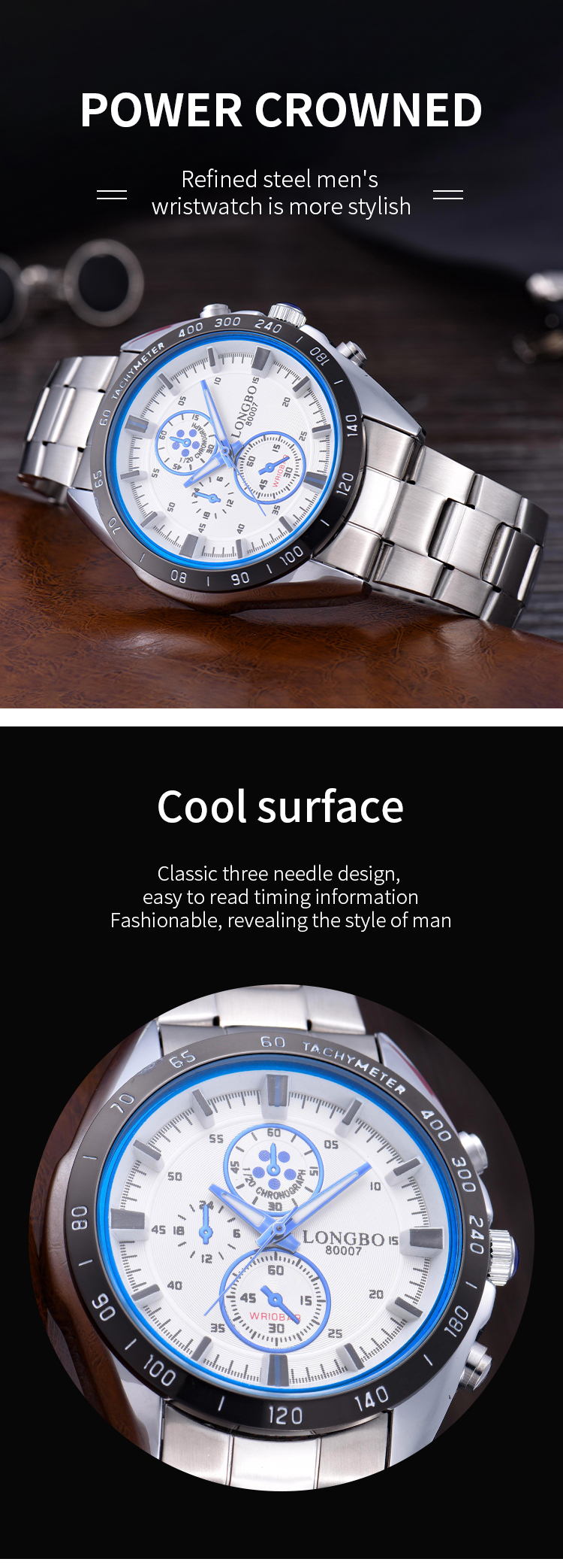 LONGBO Men's Watch 80008